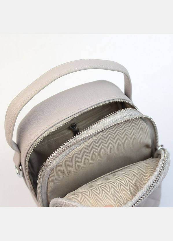 Сіра маленька жіноча вертикальна стьобана міні сумка крос боді для телефону Alex&Mia (338182408)