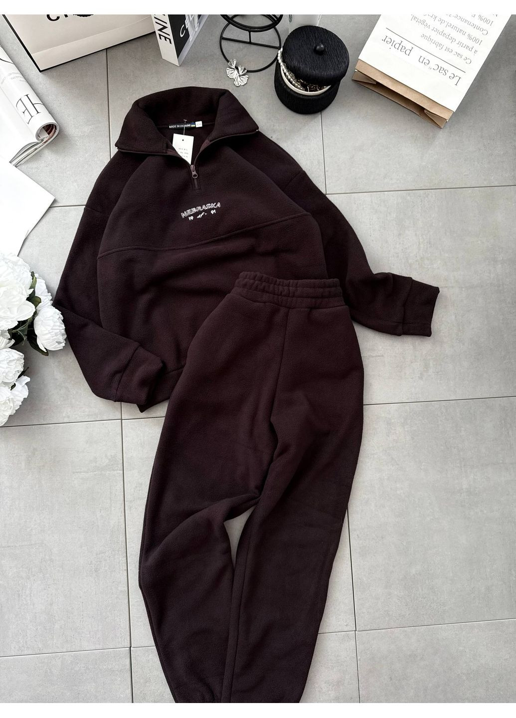 Женский флисовый костюм свободного кроя Avanti (352529076)