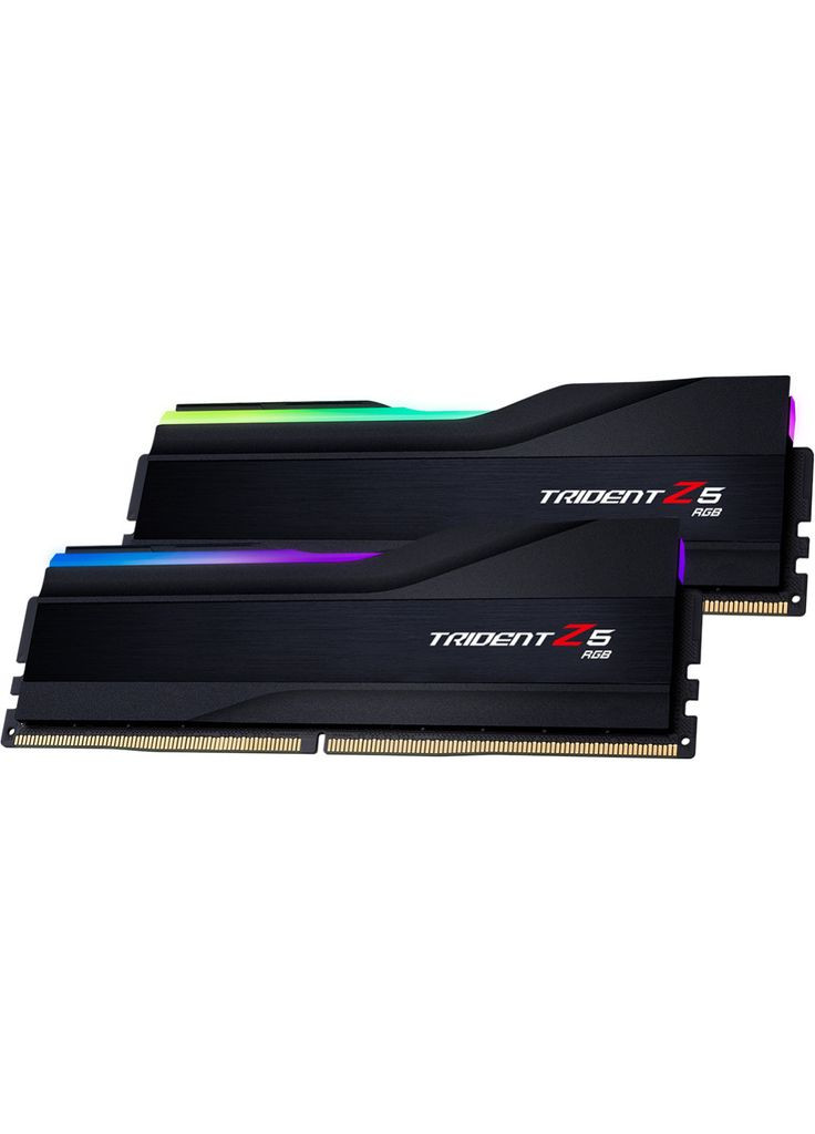 Модуль памяти для компьютера DDR5 64GB (2x32GB) 6400MHz Trident Z5 RGB (F56400J3239G32GX2-TZ5RK) G.SKILL (306461226)