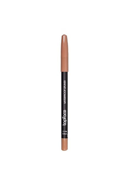 Карандаш для губ водостойкий Waterproof Lipliner №102, 1.14 г TopFace (323230367)