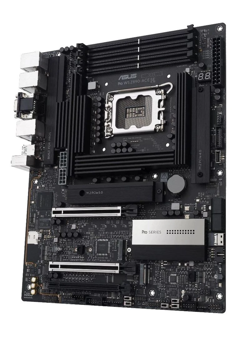 Материнская плата Pro WS Z890-ACE SE (s1851, Intel Z890) Asus (360416503)