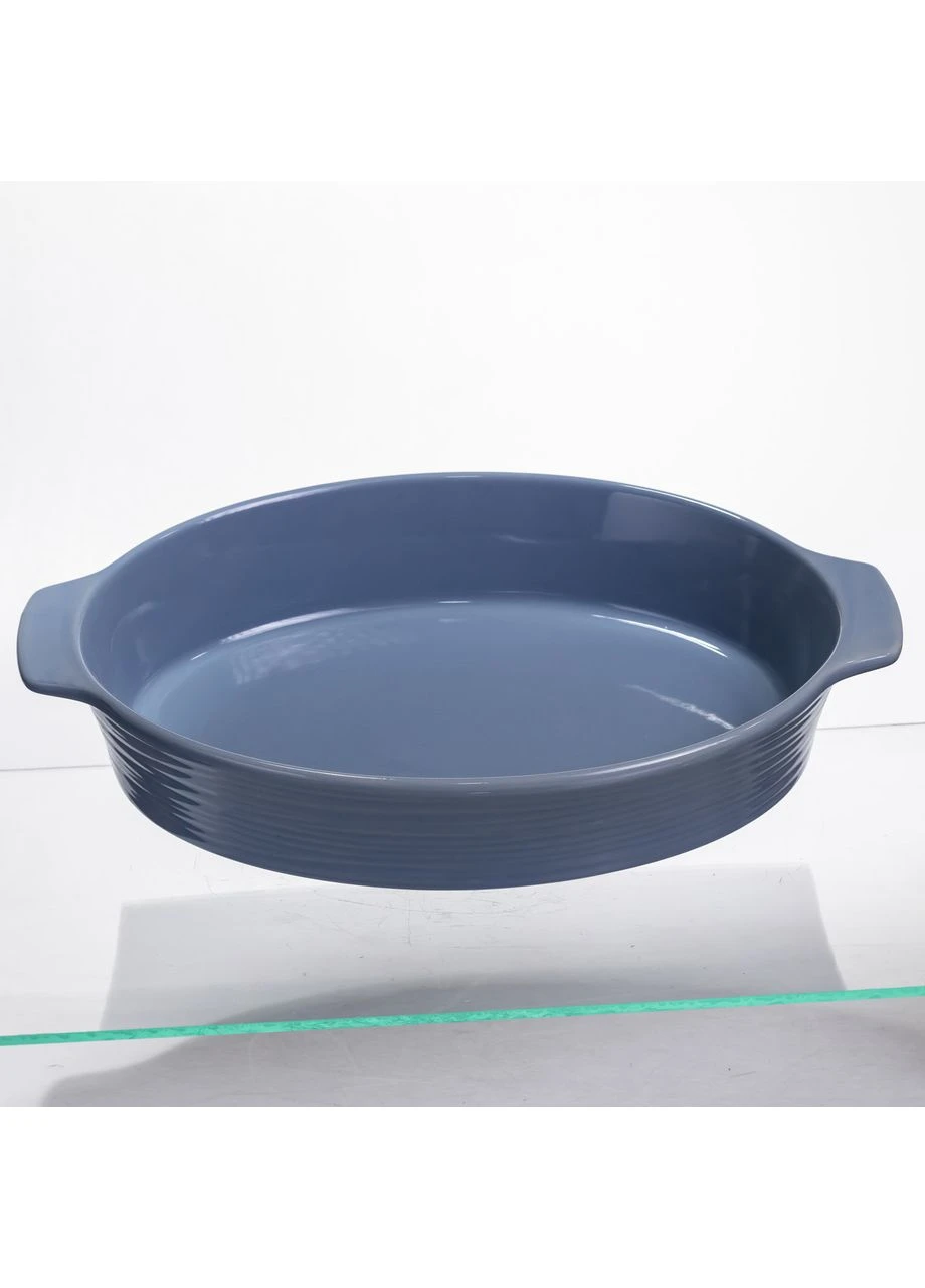 Форма для запікання овальна 36×22,5×7 (см) 2 літри Блакитна S1288 Yiwu (385441355)