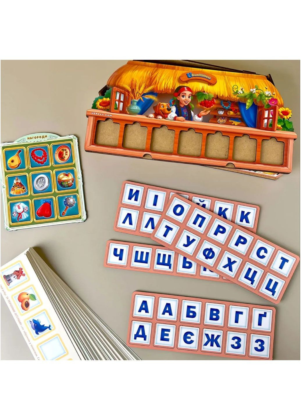 Деревянная детская развивающая игра "Ребус" ПСД209 Ubumblebees (289458380)