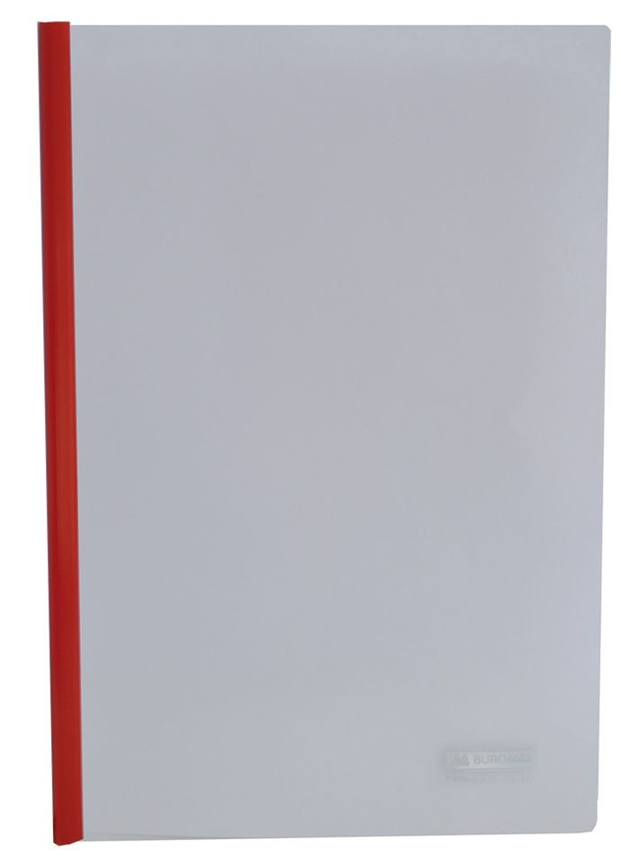 Папка-швидкозшивач 35листів/6 мм, з притискною планкою, 160/160 мкм BM.3370-99 (4823078912923) Червоний Buromax (306830785)