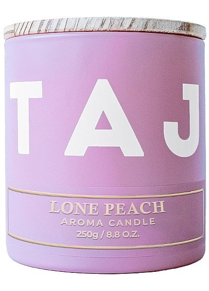 Ароматическая свеча "Lone Peach" Aroma Candle 250g (1399850-23915015) Taj Max (368641996)