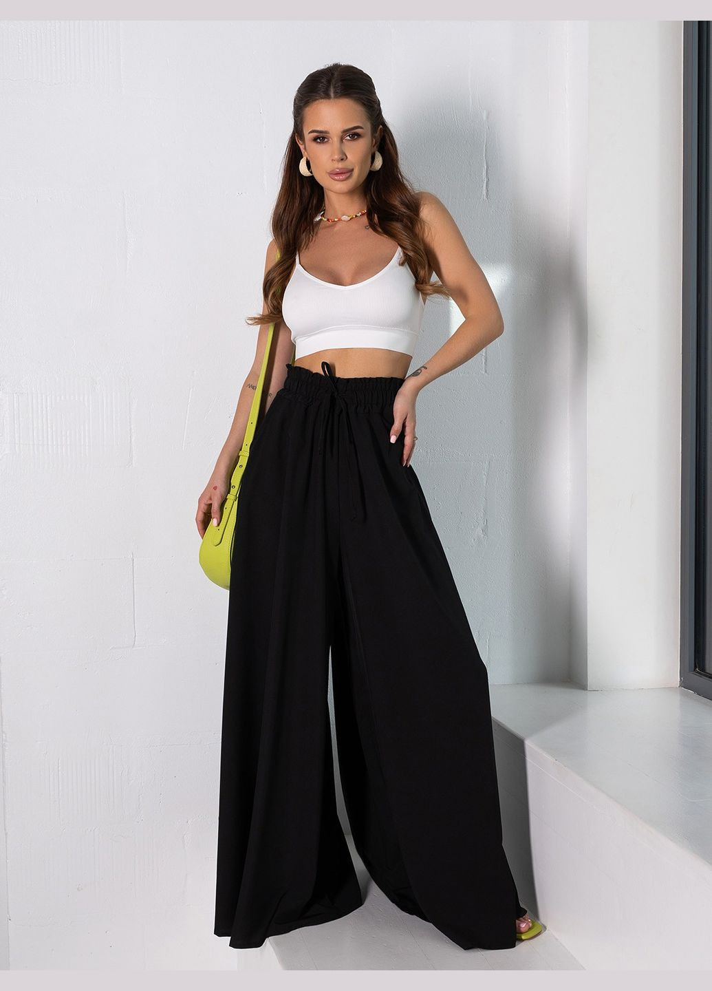 Трендовые брюки палаццо No Brand (327437823)