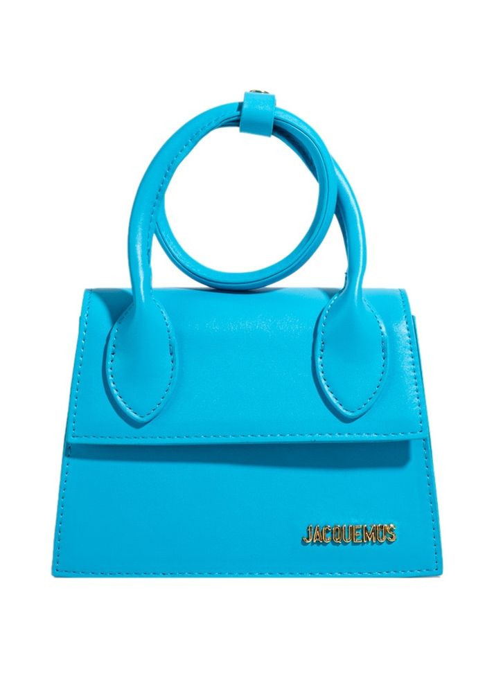 Жіноча сумочка jacquemus 3006 блакитна No Brand (296908849)