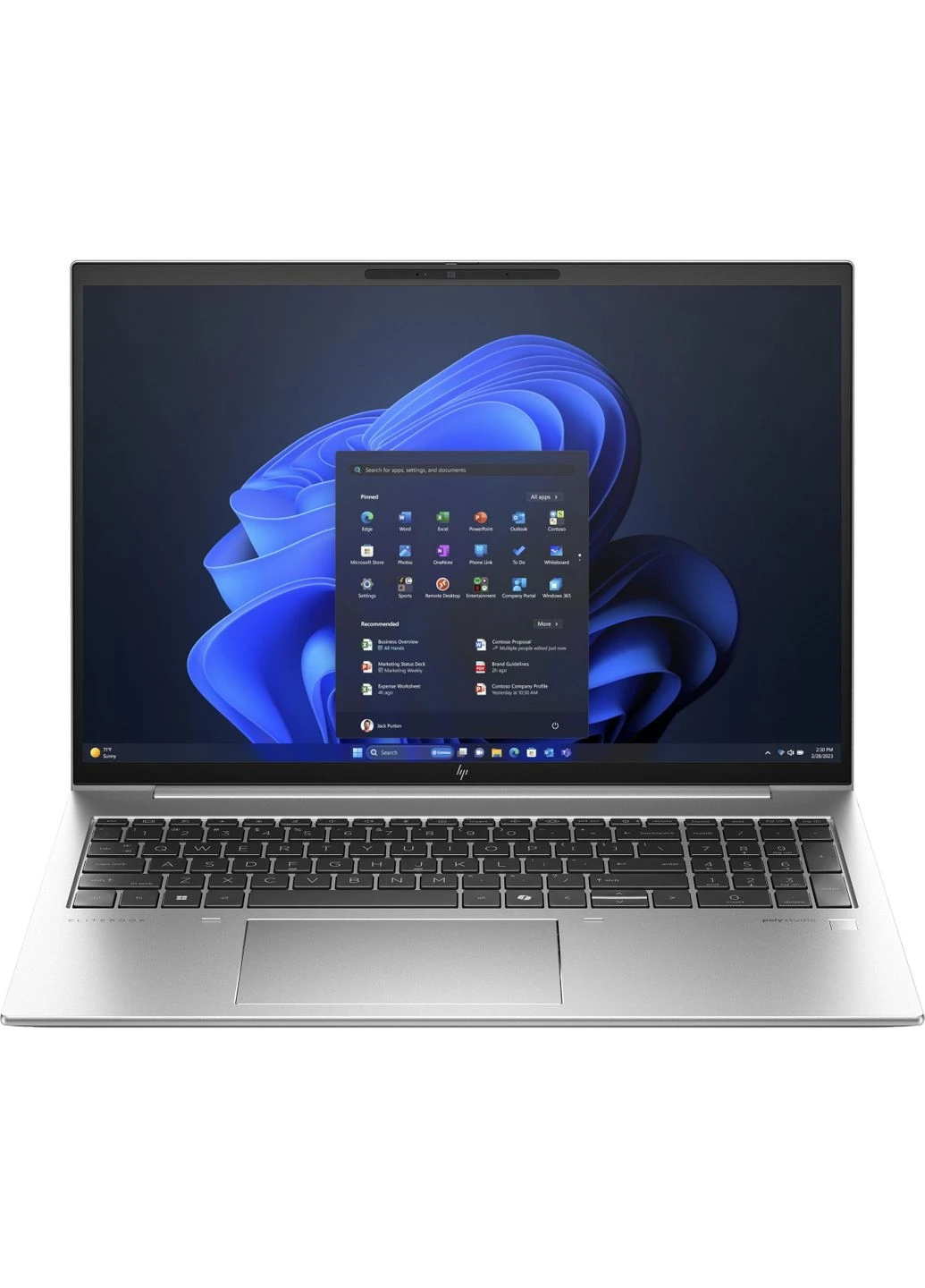Ноутбук EliteBook 860-G11 16" WUXGA IPS AG, Intel U5-125H, 16GB, F1024GB, UMA, Win11P, серебристый HP (329997476)