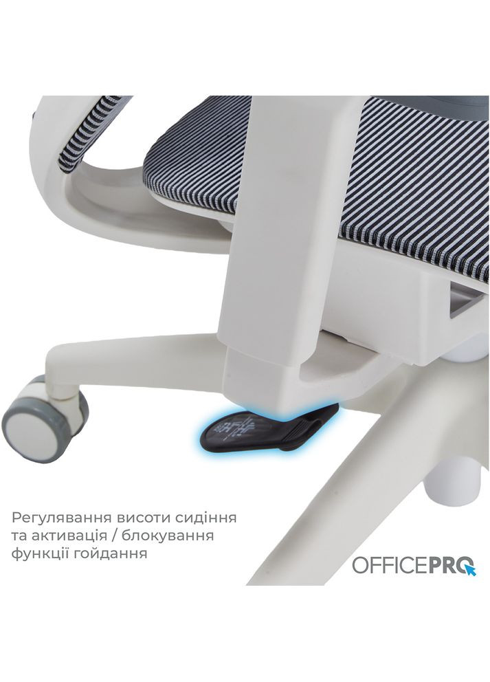 Крісло Balance White/Dark Gray (OC620-W-DG-DG ) OfficePro (341485218)