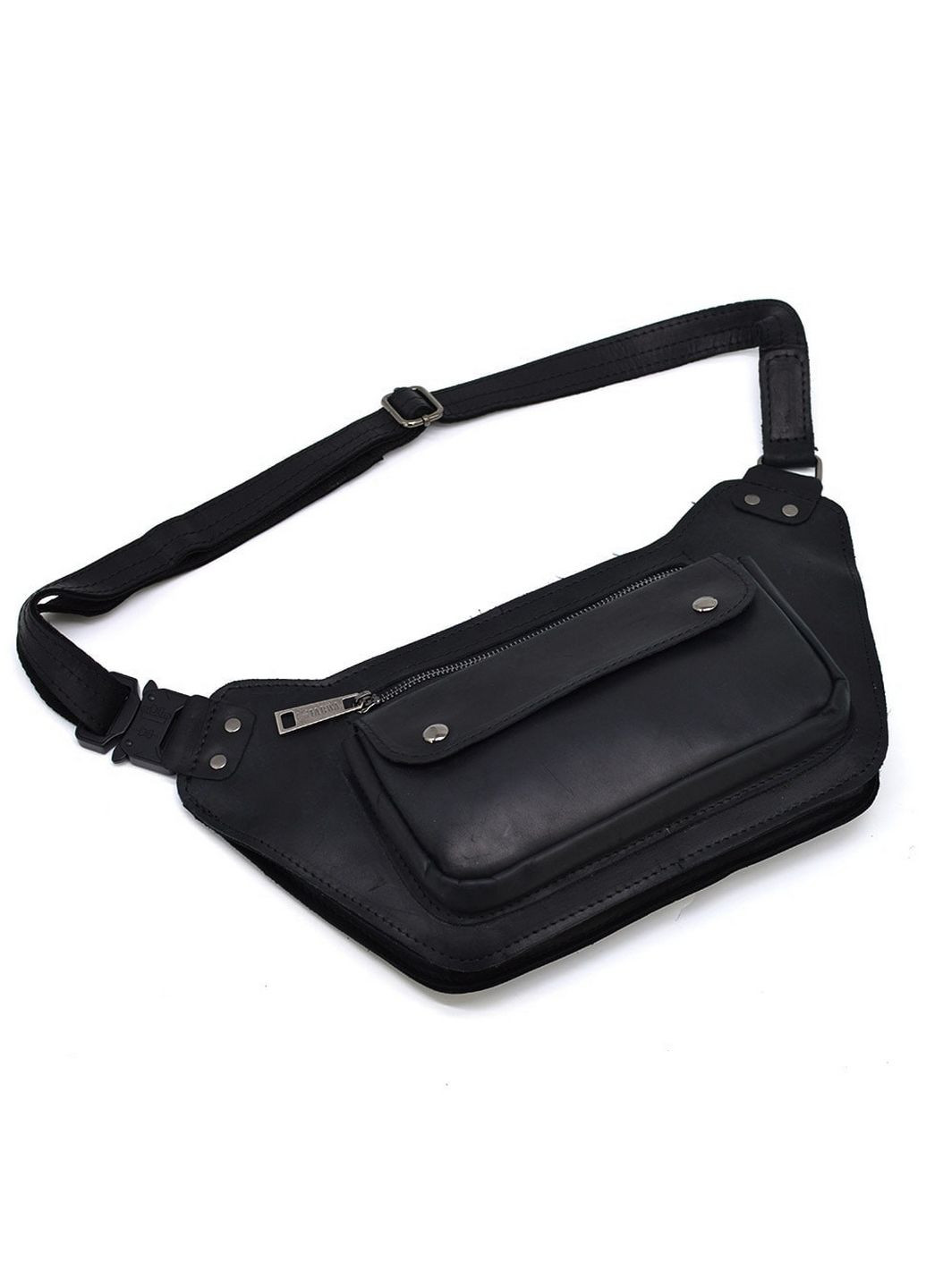 Мужская кожаная сумка на пояс 14х29х7 см TARWA (315870218)