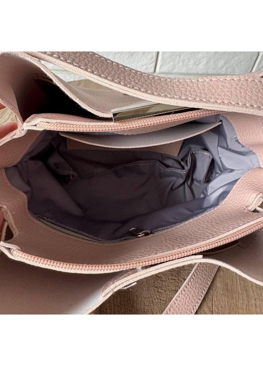 Женская мини-сумочка стиль Зара пудровая сумка на плечо с молнией и магнитами для повседневного использования ProDobro (363259425)