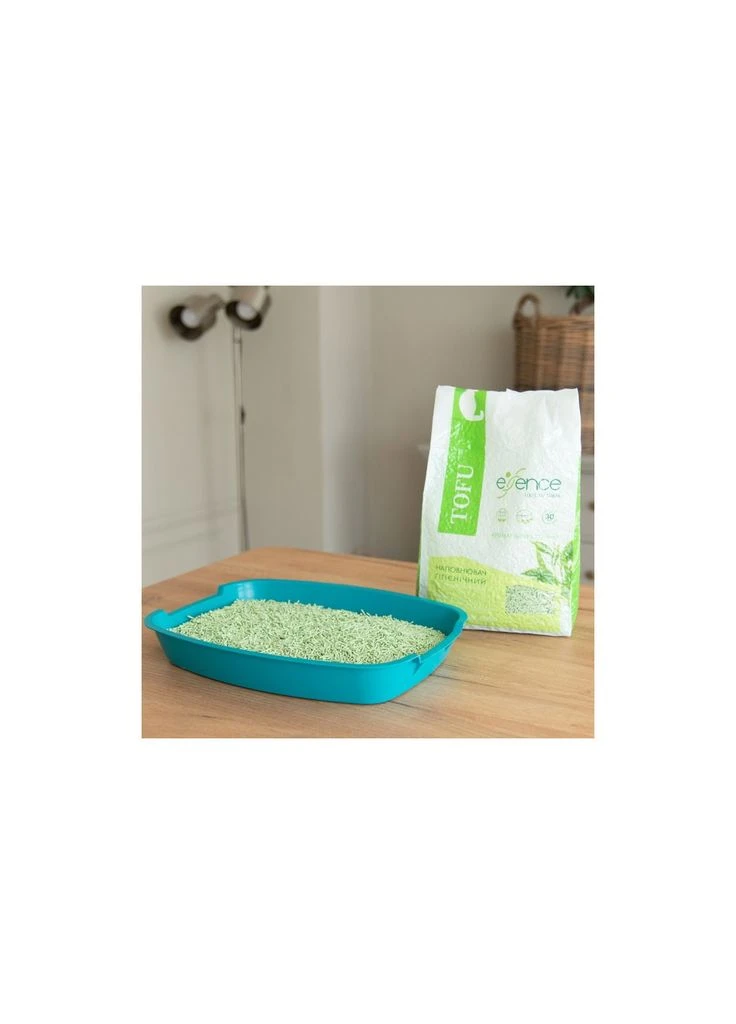Наполнитель для туалета Tofu с ароматом зеленого чая 2 мм 6 л (4820261920017) Essence (391302525)