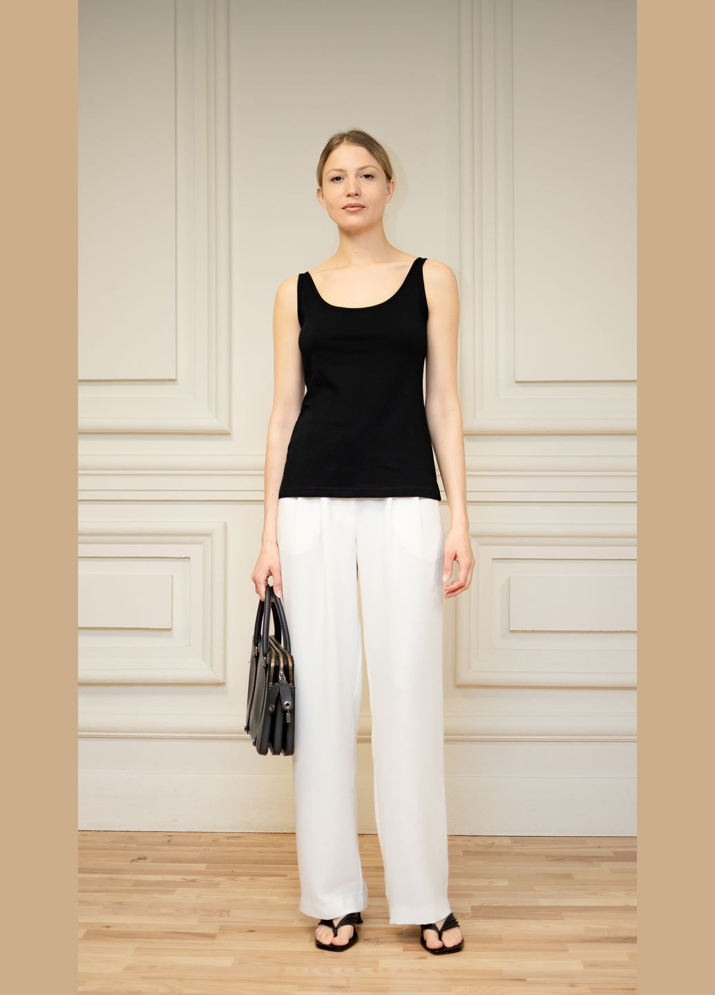 БАЗОВАЯ Хлопчатобумажная майка хакуба Dolcedonna — 294086269