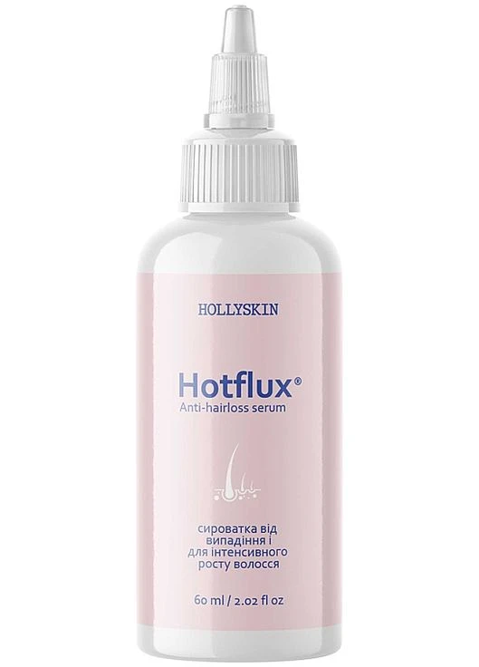 Сыворотка от выпадения и для интенсивного роста волос Hotflux 60ml (1110359-31015686) Hollyskin (368638083)