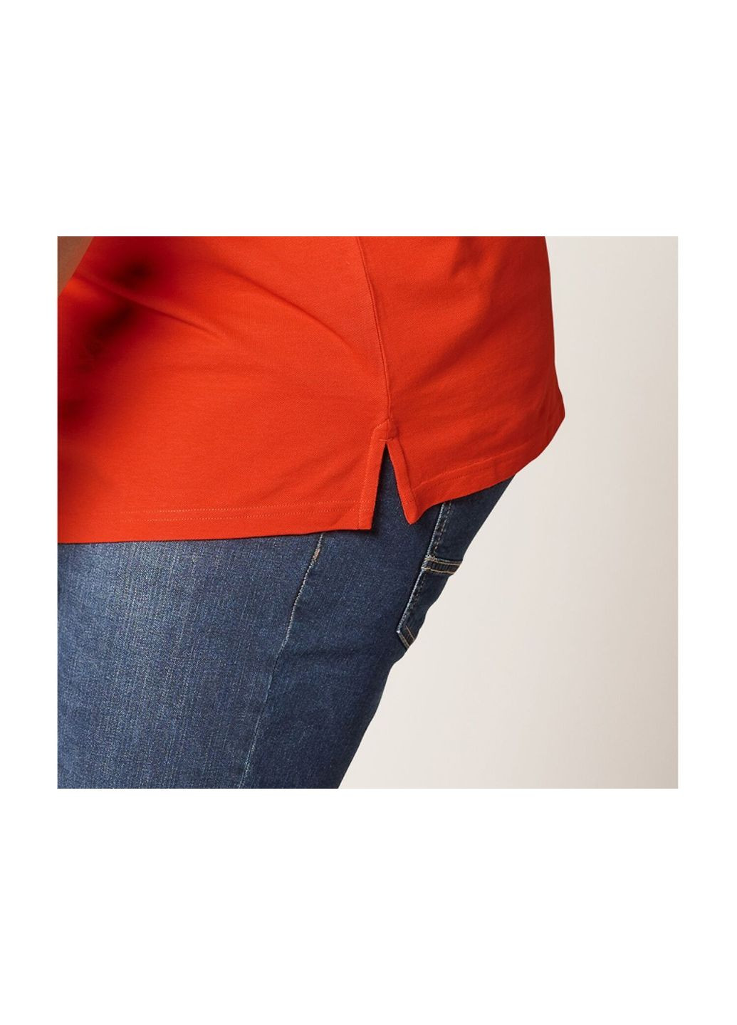 Футболка-поло з бавовняного піке для чоловіка LIDL 456026 помаранчевий Livergy (357014734)