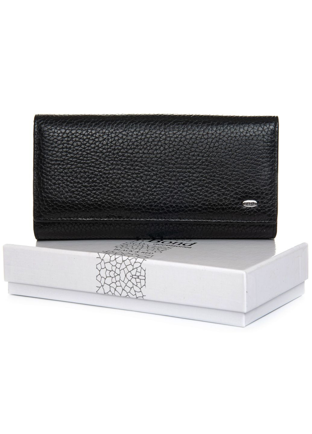 Жіночий шкіряний гаманець на магнітах з візитницею Dr. Bond W46-4 (355312359)