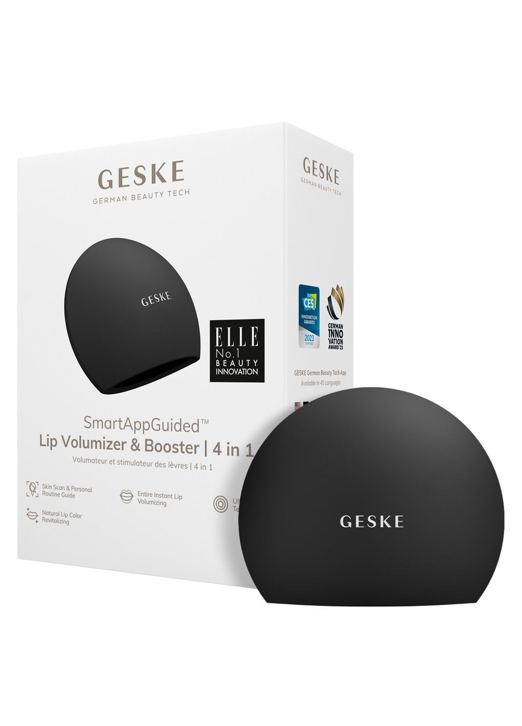 Устройство для увеличения объема губ Lip Volumizer&Booster 4в1 Big gray GESKE (363985431)