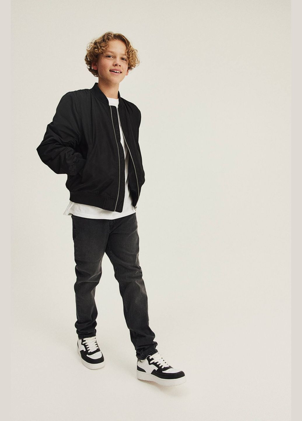 Штани джинси для хлопчика 9797 140 см Синій 72968 H&M (333339863)