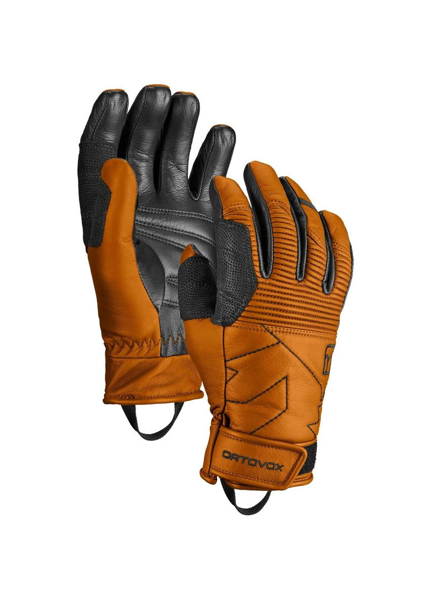 Рукавиці Full Leather Glove Чорний-Коричневий Ortovox (278272203)