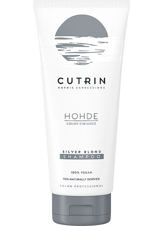 Тонирующий серебряный шампунь Hohde Toning Silver Shampoo 250ml (1064543-144392) Cutrin (368616549)
