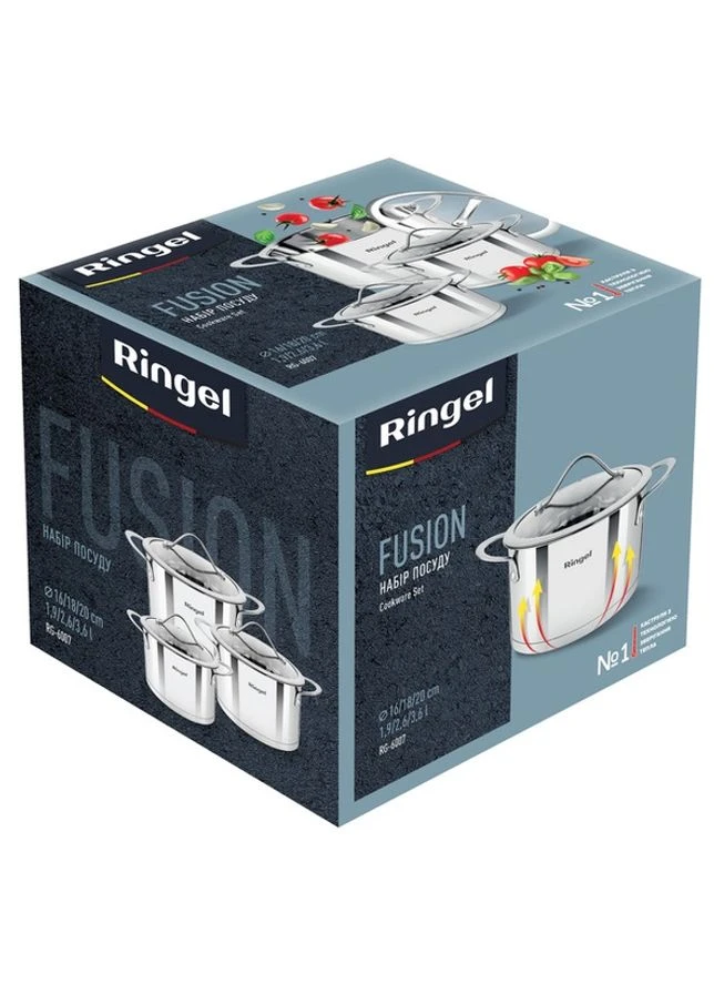 Набор посуды Ringe Fusion 6 предметов (RG-6007) Ringel (317345173)