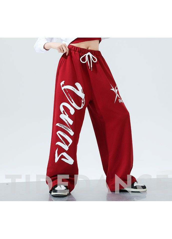 Красные брюки China