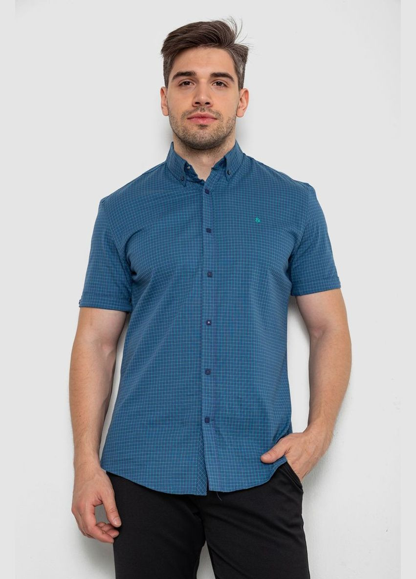 Синяя рубашка Ager