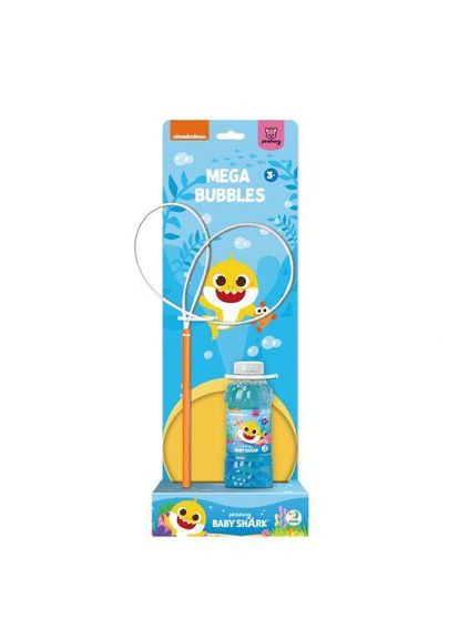Мильні бульбашки "Mega Bubbles Baby Shark". Об’єм 450 мл (261717) Dodo (361080134)