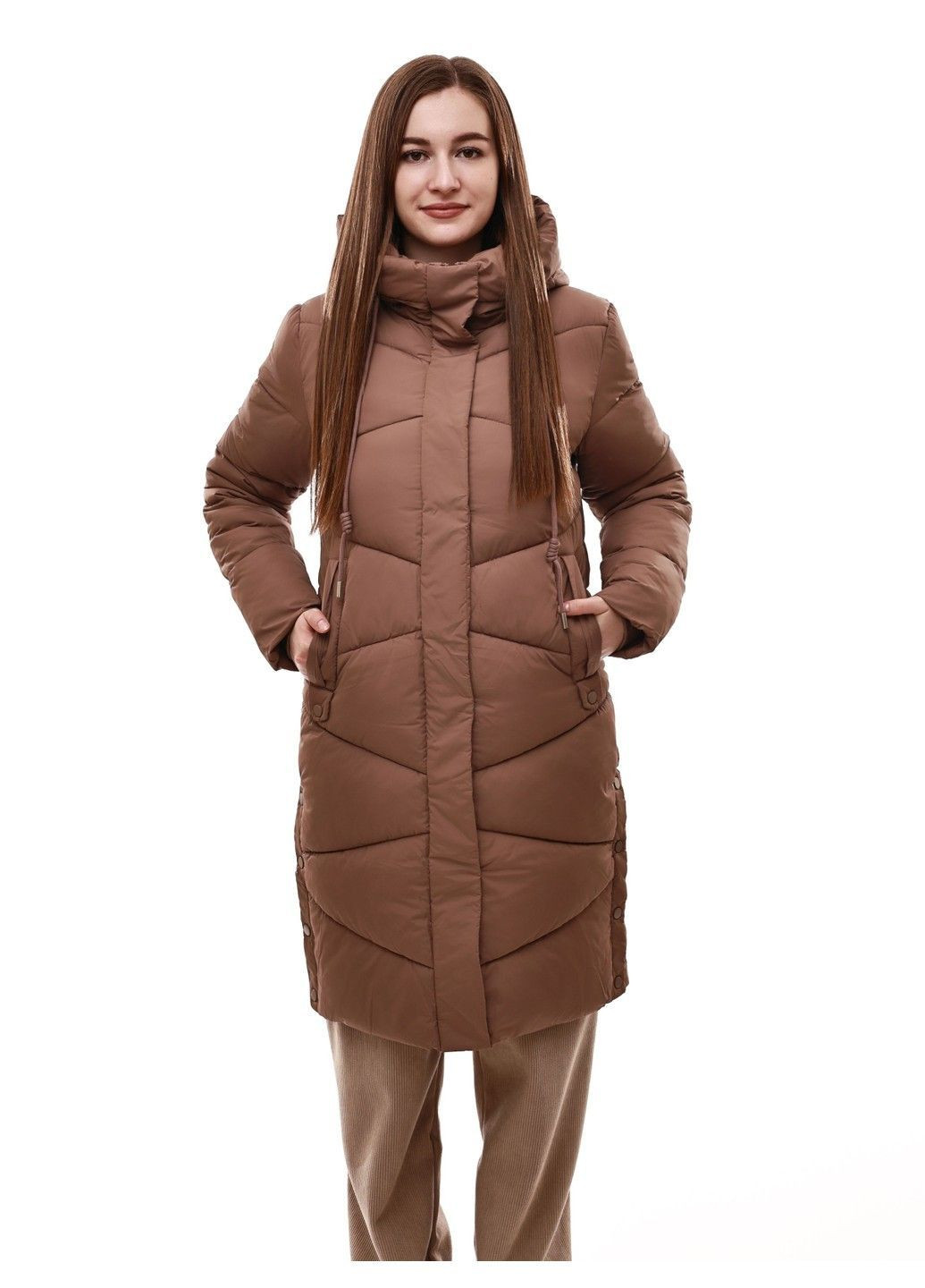 Бежевая куртка демисезонная женская Kasilan