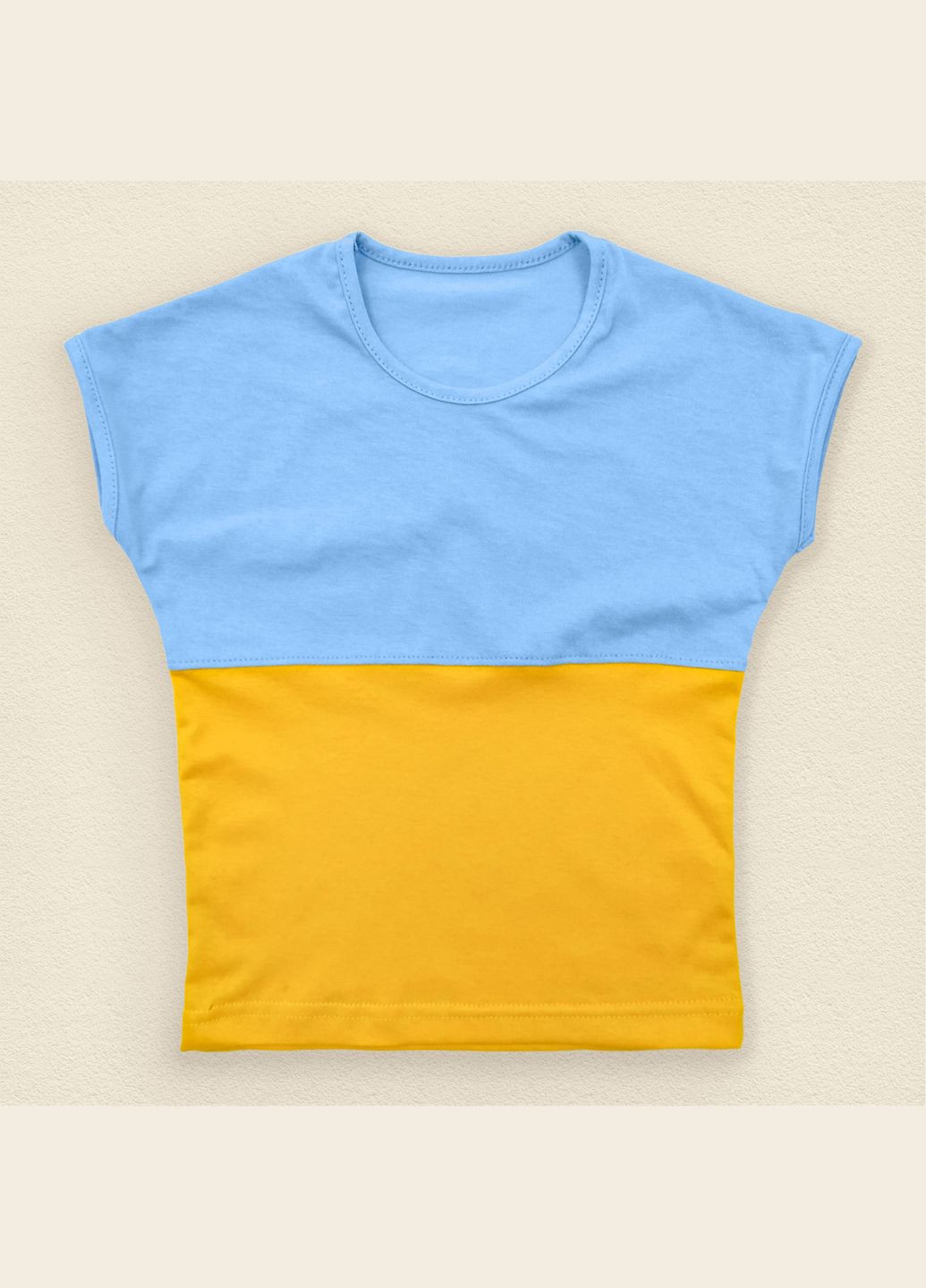 Комбинированная летняя футболка для девочки dexter`s с принтом под вышиванку белый dexter's
