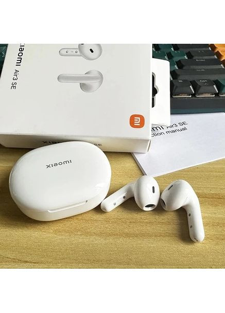 Наушники TWS - беспроводные в кейсе Mi Air 3 SE белые Xiaomi (370613673)