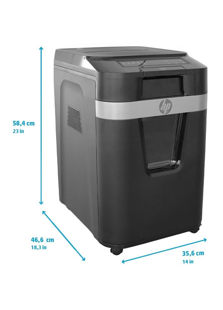 Знищувач документів Pro Shred Auto 200MC, A4, 80g х 10 л.,2*12, 32л., P-5 HP (360396812)