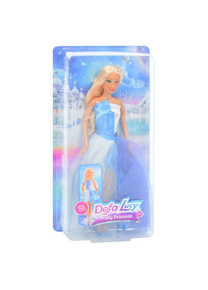 Детская игрушечная Кукла 8456 в бальном платье Синий Bambi (371597861)