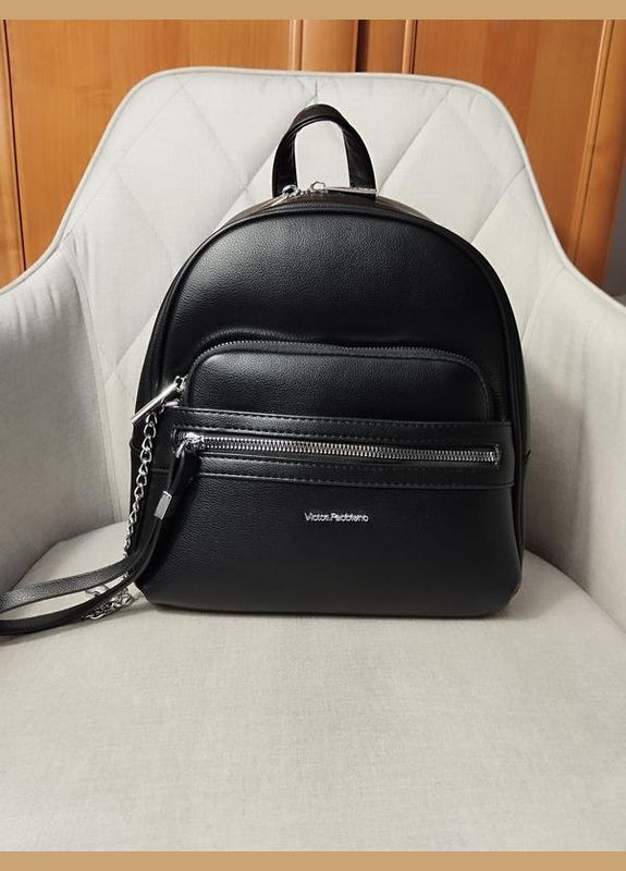 Рюкзак класичний чорний 198145 No Brand (321216026)