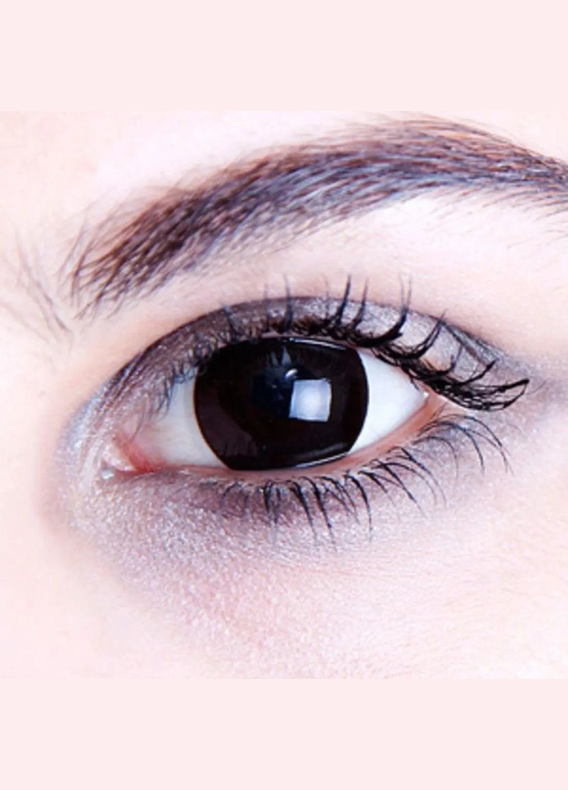 Черные линзы для глаз 14,5 мм, контактные линзы цветные AAA (340467529)