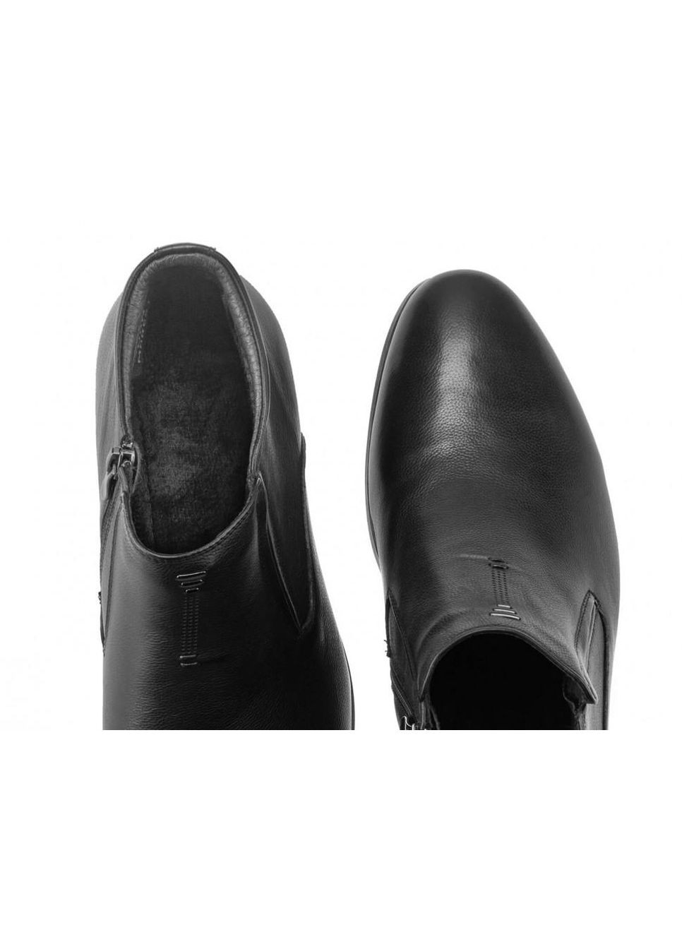 Черные зимние ботинки 7194165-б цвет черный Dan Marest