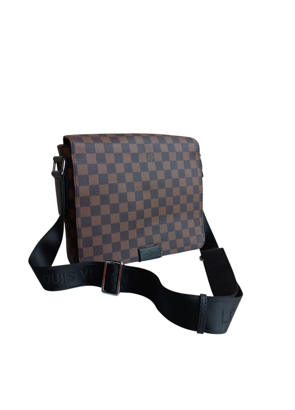 Сумка-планшетка чоловіча коричнева через плечо на магниті Louis Vuitton (317776752)