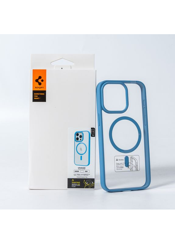 Чохол для смартфона Spigen AAA для Apple iPhone 15 Pro Light Blue (SPGMGCOL15ProLight) No Brand Magnetic Color (372842130)