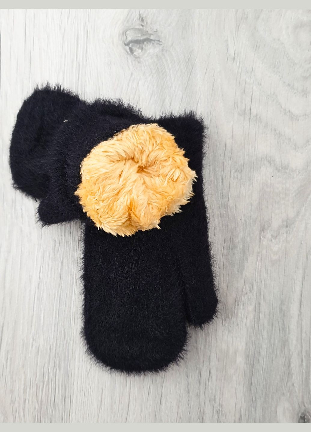 Подростковые/взрослые ангоровые перчатки одинарные,на 5-8 лет No Brand (305068211)