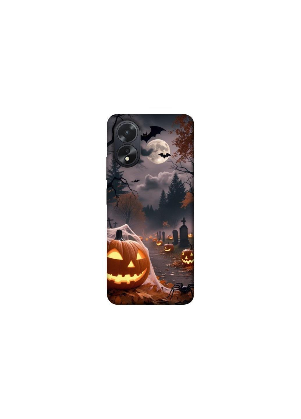 Чехол на Oppo A18 Halloween Frontalka (367189071)