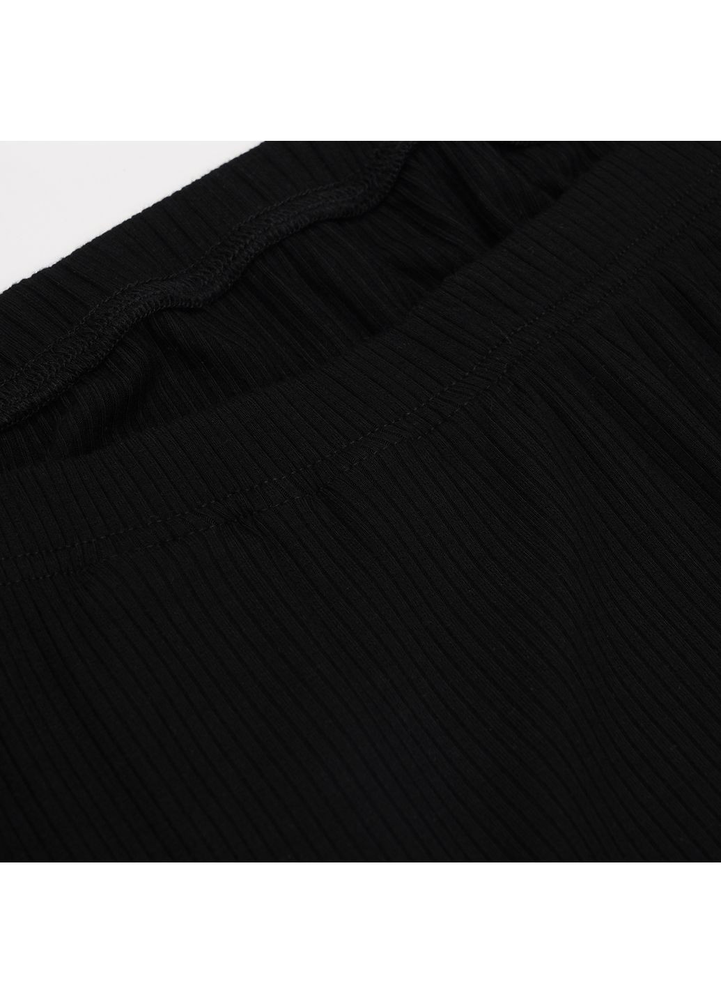 Черная повседневная однотонная юбка для беременных H&M