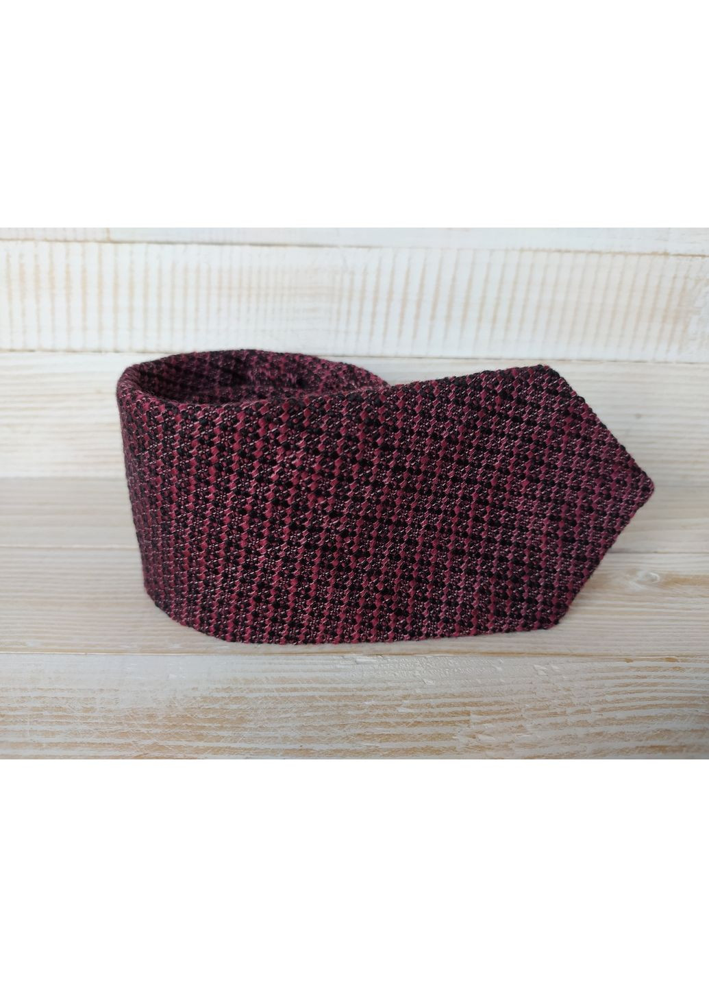 Вовняна краватка марсалова Major Style (351892200)