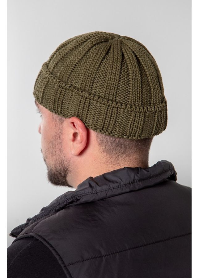 Чоловіча шапка в'язана 2*2 "Аксель" міні-біні Braxton (366031769)