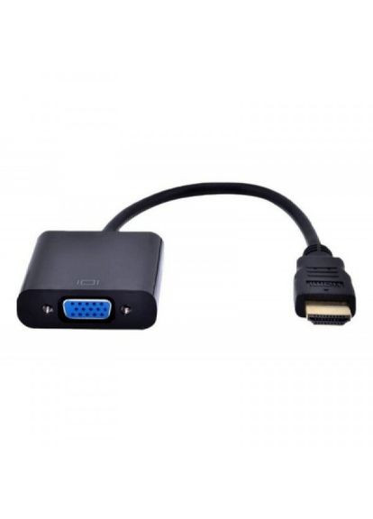 Перехідник HDMI male to VGA F (з кабелями аудіо і живлення від USB) (U990) ST-Lab hdmi male to vga f (с кабелями аудио и питания от (268467835)