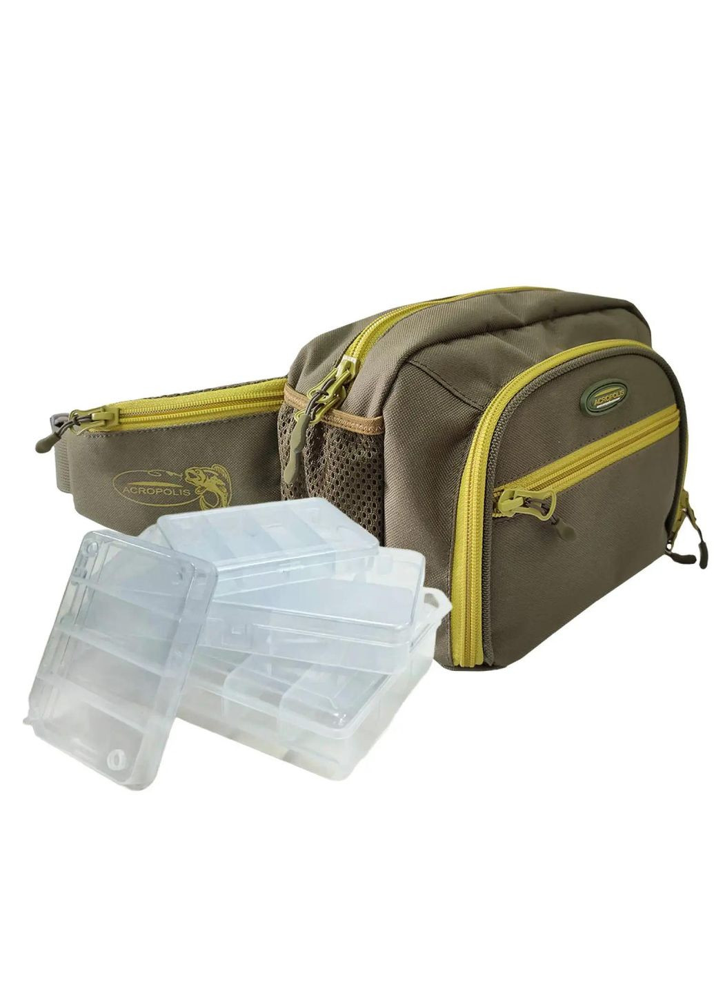 Поясна сумка для спінінгіста з 4-ма коробками СДС-4у Acropolis (338182929)