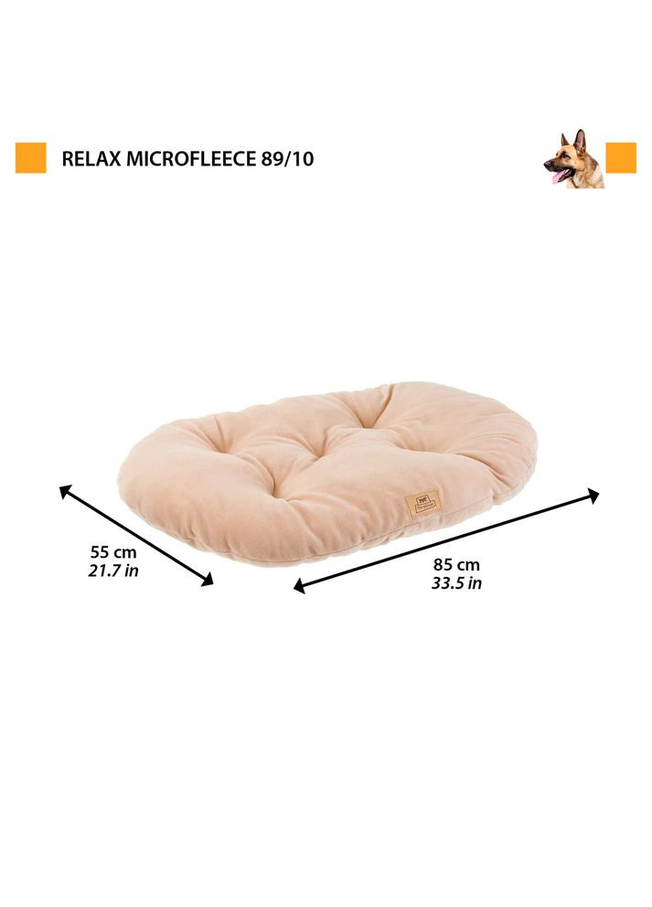 Лежак — подушка для собак і котів із мікрофлісу Relax Microfleece (Ферпласт Релакс Мікрофліс) Ferplast (315630562)