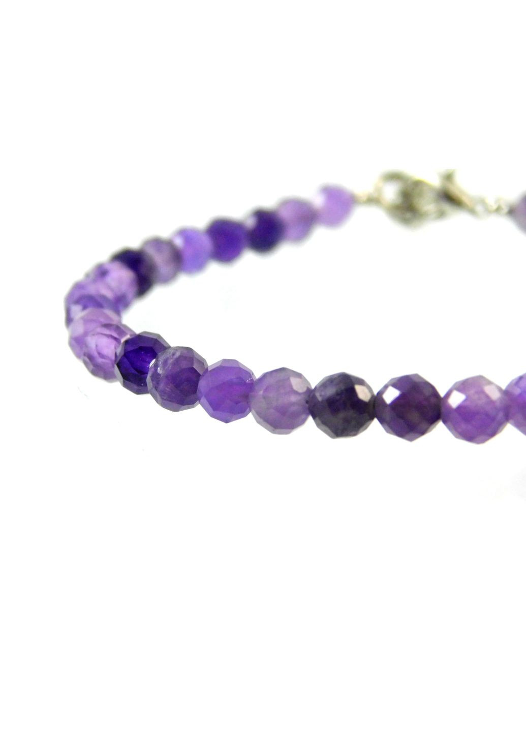 Эксклюзивный браслет Аметист грань 17 Fursa fashion (322315557)