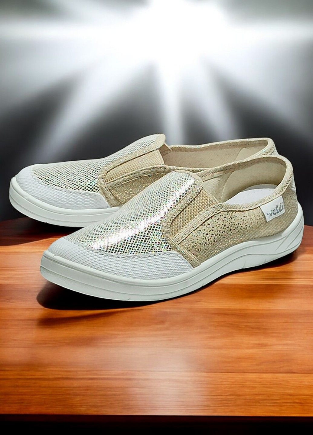 Текстильні сліпони ортопедичні тапочки капчики капці для дівчини Waldi (327432096)