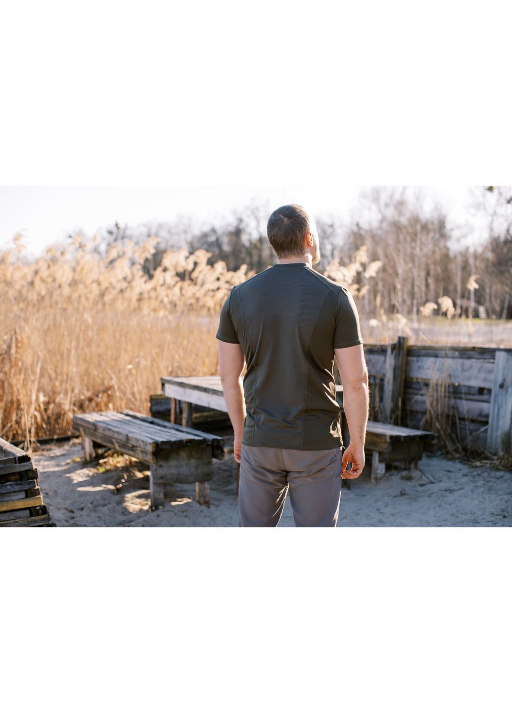 Футболка Coolpass SS T-KI-0006-olive 2XL Tribe (368703584)