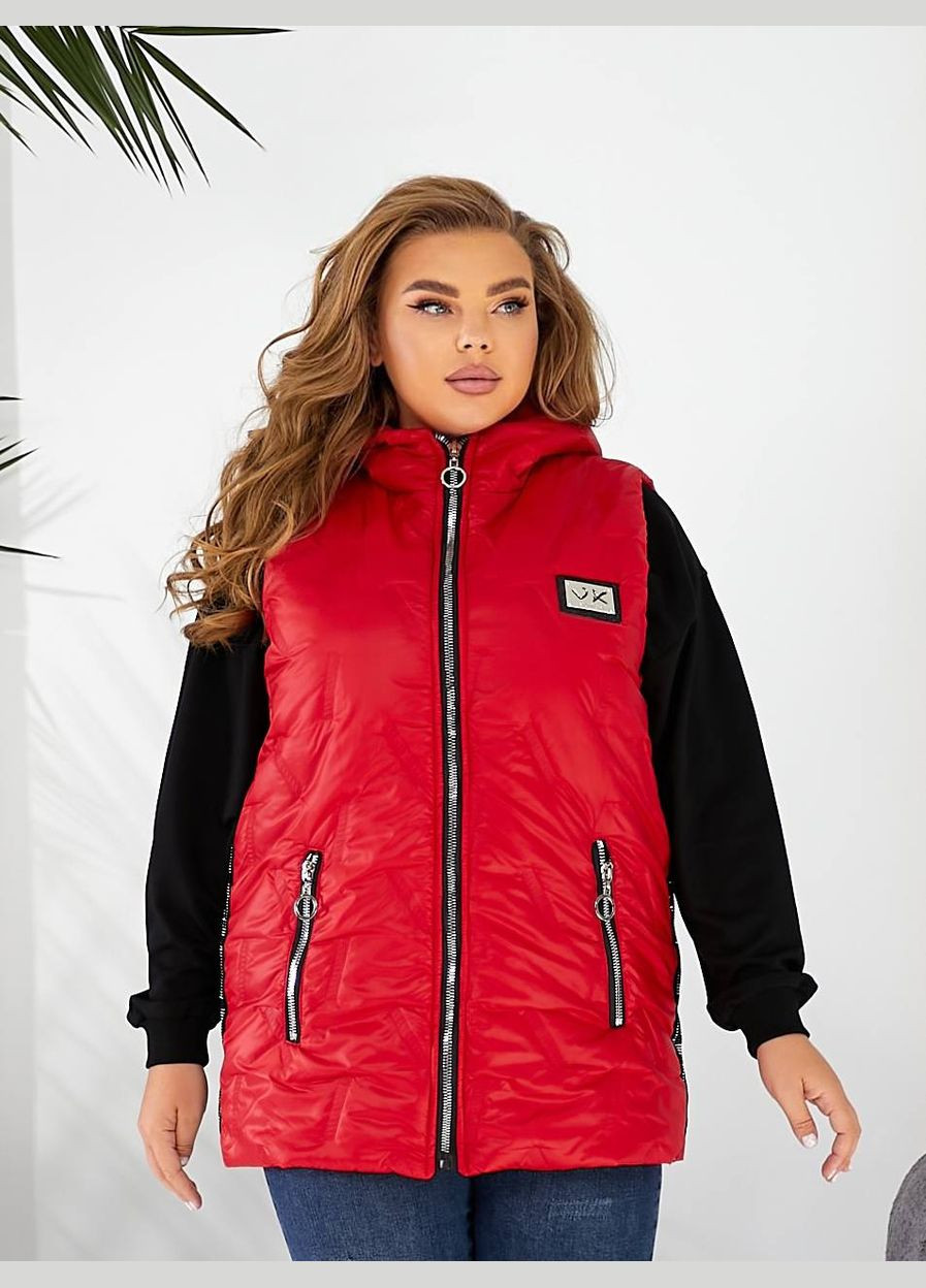 Жіночий жилет колір з капюшоном New Trend (304988615)